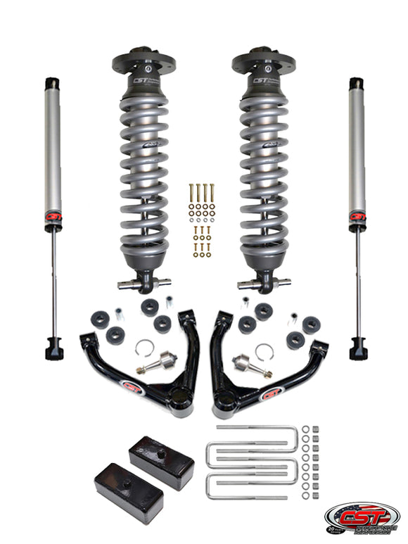 14-18 Chevy / GMC 1500 4wd 3.5″ Stage 3 Suspension System (Stamped/Alum OE)