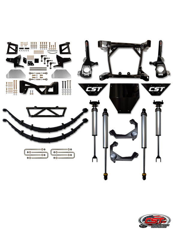20-24 Chevy / GMC HD 2500 / 3500 4wd 8″ Stage 3 Suspension System