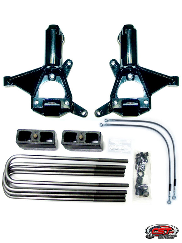 07-15 Chevy / GMC 1500 2wd 3.5-5.5″ Stage 1 Suspension System