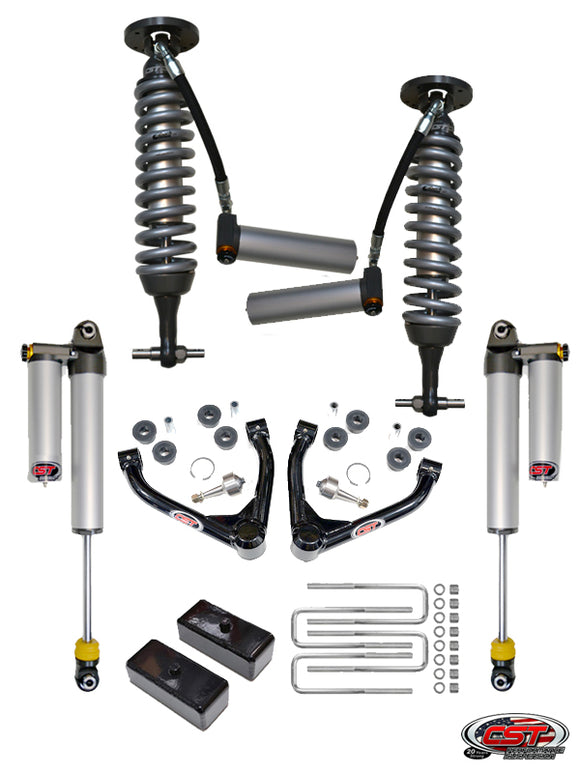 14-18 Chevy / GMC 1500 2wd 3.5″ Stage 7 Suspension System (Stamped Steel/Alum)