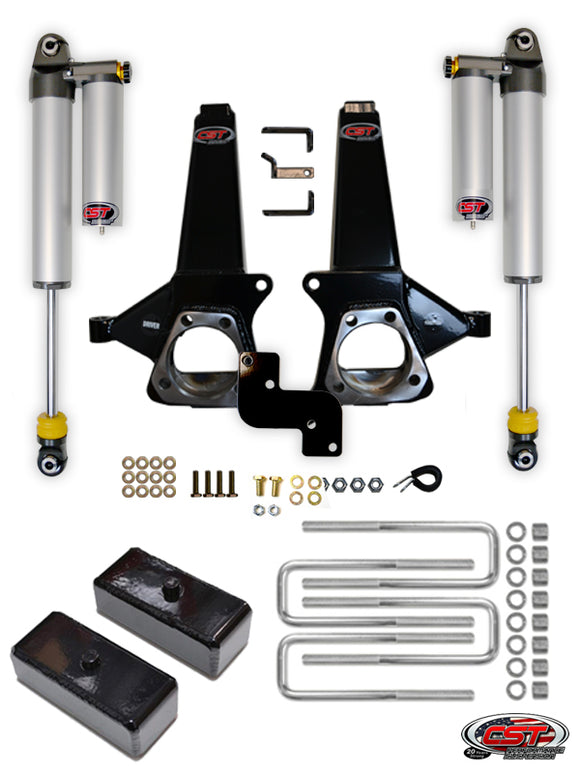 19-23 Chevy / GMC 1500 2wd 3″ Stage 4 Suspension System