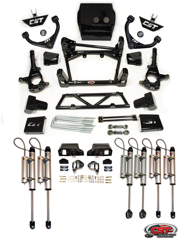 11-19 Chevy / GMC HD 2500 / 3500 2wd 4wd 6-8″ Stage 8 Suspension System with Ball Joint Upper Control Arm