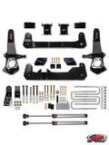 19-23 Chevy Trail Boss / GMC AT4 1500 4WD 4.5″ Stage 2 Suspension System