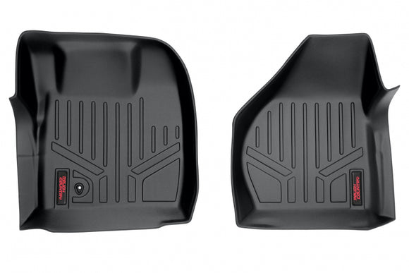 HEAVY DUTY FLOOR MATS [FRONT] - (08-10 FORD SUPER DUTY CREW CAB)