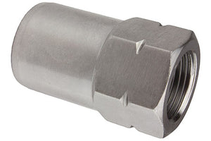 3/4"-16 LH HEX Tube Adapter, 1" Tube ID