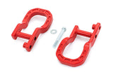 FORGED TOW HOOKS (14-18 CHEVY 1500 | RED)