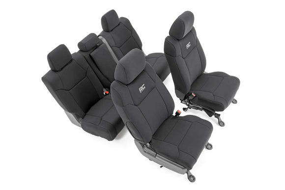 TOYOTA NEOPRENE FRONT & REAR SEAT COVERS (14-21 TUNDRA)