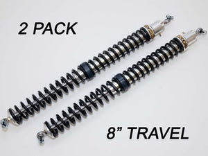 2.25" - 8" Travel (2) Shock & Spring Packages