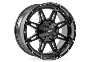 ROUGH COUNTRY ONE-PIECE SERIES 94 WHEEL, 20X10 (8X6.5)