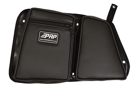 RZR Stock Rear Door Bag With Knee Pad, Driver Side