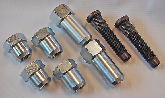 5/8″ Zinc-Plated Race Lug Nuts with 30-Degree Conical Seat