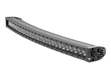 30-INCH CURVED CREE LED LIGHT BAR - (SINGLE ROW | BLACK SERIES W/ COOL WHITE DRL)