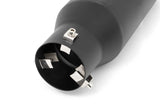 EXHAUST TIP | BLACK | RC LOGO | 2.5-3 INCH PIPE