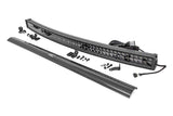 50-INCH CURVED CREE LED LIGHT BAR - (DUAL ROW | BLACK SERIES W/ COOL WHITE DRL)