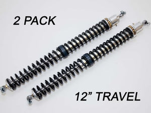 2.25" - 12" Travel (2) Shock & Spring Packages