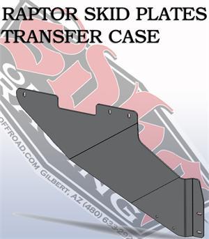 SDHQ '10-14 Ford Raptor Transfer Case Skid Plates