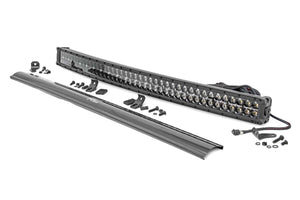 BLACK SERIES LED | 40 INCH LIGHT| CURVED DUAL ROW | WHITE DRL