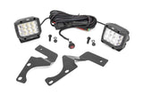 TOYOTA 2-INCH LED LOWER WINDSHIELD DITCH KIT (10-20 4-RUNNER)