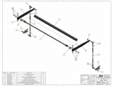CE-9902-18 - Universal Antirock® Kit (45" Bar, 18" Steel Arms)