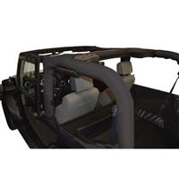 Replacement Roll Bar Cover Fits 2007 to 2016 JK Wrangler and Rubicon 2-door models Gray