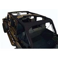 Replacement Roll Bar Cover Fits 2007 to 2016 JK Wrangler Unlimited and Rubicon Unlimited 4-door models Black