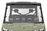 SCRATCH RESISTANT VENTED FULL WINDSHIELD (16-21 CAN-AM DEFENDER)