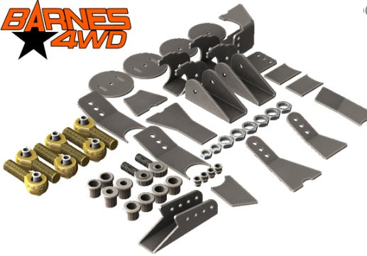 1-1/4 ENDURO 3 LINK, 7 COIL SPRING COMBO LOWERS, 9/16 BOLT HOLE
