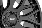 ROUGH COUNTRY ONE-PIECE SERIES 95 WHEEL, 20X10 (8X6.5)