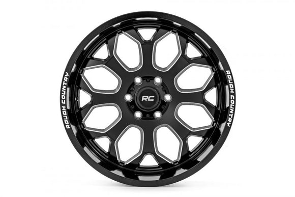 ROUGH COUNTRY ONE-PIECE SERIES 96 WHEEL, 22X10 (6X5.5)